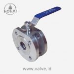 Ball Valve PN 16, Stainless Steel, 1-PC Body, Wafer Type, Flanged End PN 16